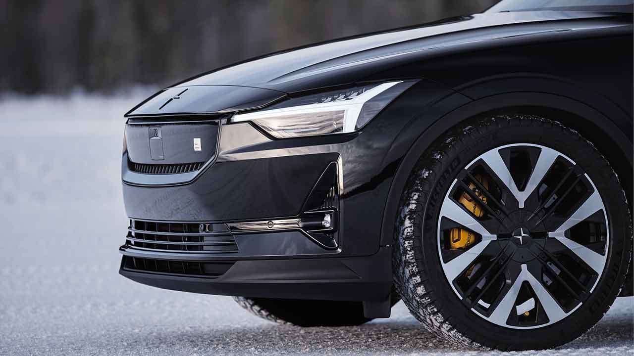 front end of a Polestar